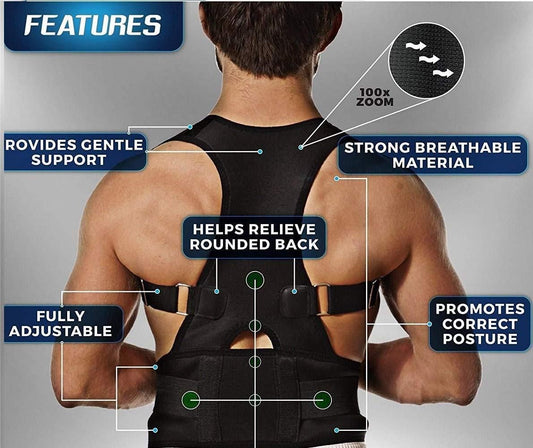 Align & Elevate: Posture Corrector Back Brace for Men & Women